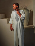 Gandoura Blanche et Grise