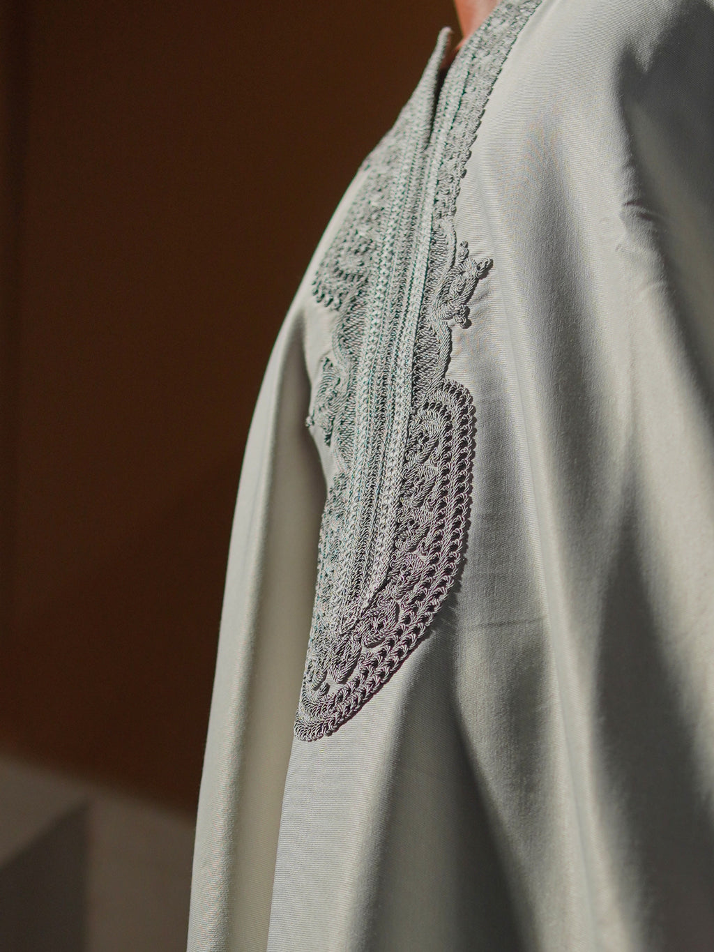 Gandoura Blanche et Grise